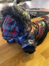 Dog puppy puffa winter cosy