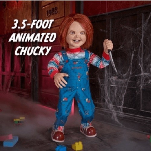 Animated chucky halloween - chucky,