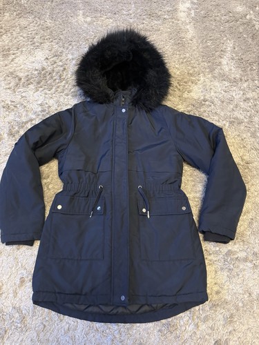 Black parka coat from - coat,