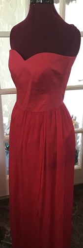 Bnwt aggi red strapless - strapless, maxi