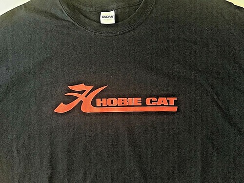 Hobie cat screen printed - cat,