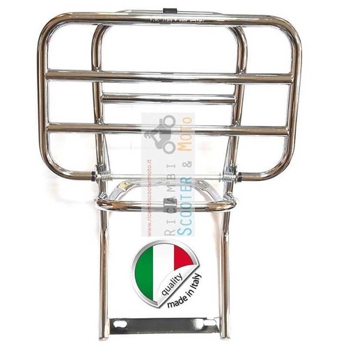Luggage carrier rear chrome - carrier,