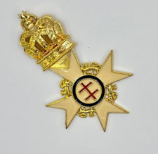 Knight Templar Past Preceptor Jewel. High Quality. Brand New