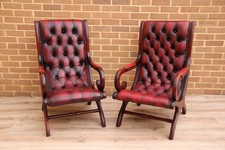 Pair of Chesterfield Slipper