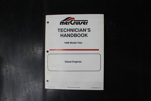 Mercruiser 1996 technician - 1996, technician's