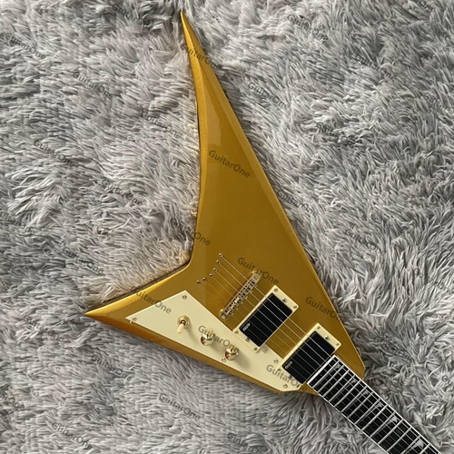 Solid electric guitar - v, active