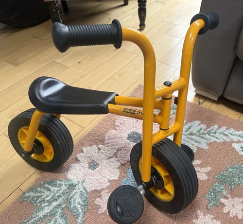 Rabo yellow tricycles - yellow, metal