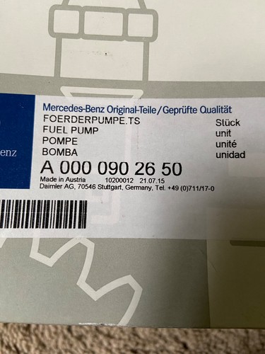 A000 090 fuel - a000, pump