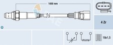 LAMBDA SENSOR FITS: VW LUPO I