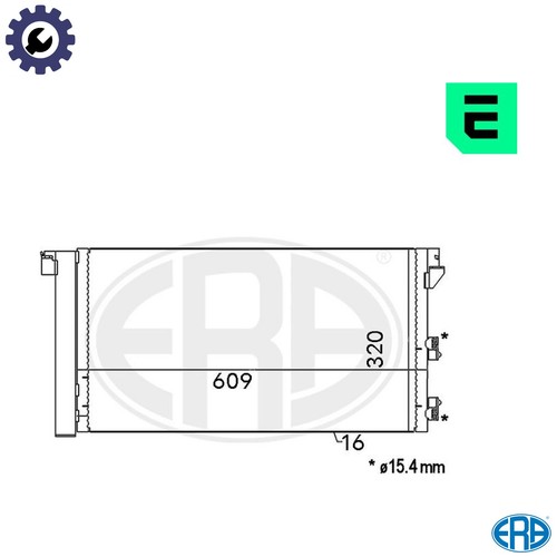 Condenser air conditioning - condenser,