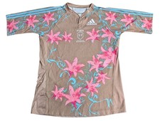 2007 ADIDAS PARIS SF FRANCE Rugby Union Floral Shirt Jersey Size XL Free Post