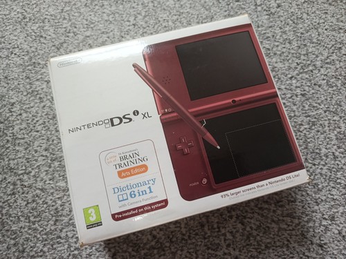 Nintendo dsi burgundy - nintendo,