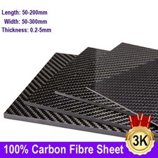 Carbon Fibre Sheet 3k Rigid