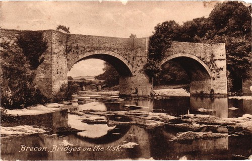 Brecon bridges the usk - on,