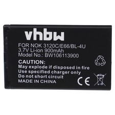 Battery for Nokia Asha 300 311 305 900mAh