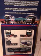Corgi CC99174 Malcolm Globetrotter Christmas Set 1/50 Scale New in Box Ltd ed