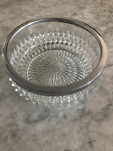 30s vintage crystal cut glass - 30s,