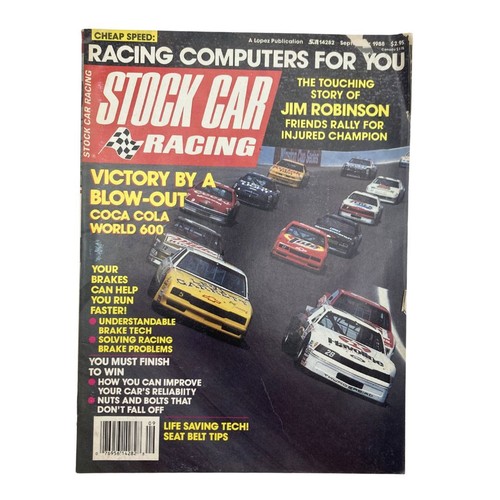 Vtg stock car racing magazine - vtg,