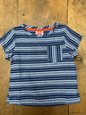Tootsa MacGinty Blue Stripe Unisex Top Aged 6-7 Years 