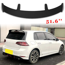 For VW Golf MK7 GTI 15-21 51.6''Rear Window Roof Spoiler Wing Racing Matte Black