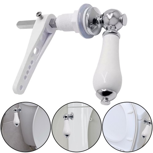 Ceramic toilet cistern - ceramic, lever