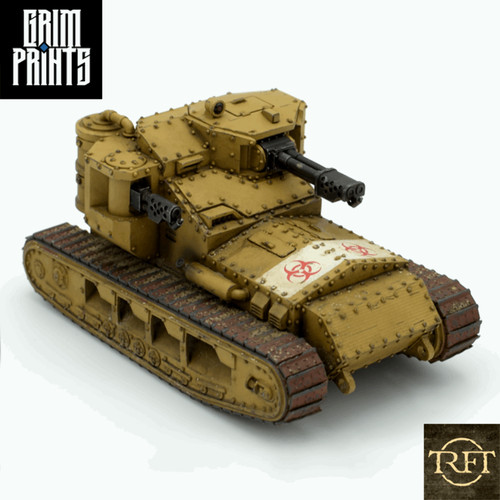 Grim whippet flame tank - flame,
