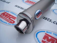 Kawasaki ZRX 1100 Titanium oval road legal Motorbike Exhaust Can