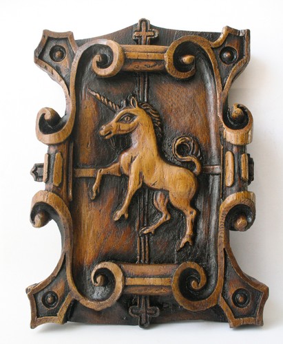 Unicorn medieval reproduction - unicorn,