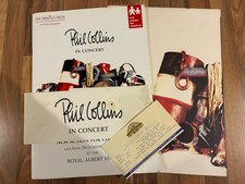 Phil Collins Programme Ticket And NCH Action For Children Special Booklet 1994