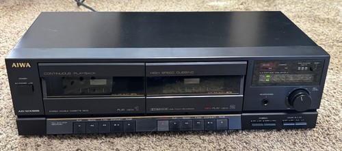 Vintage aiwa wx505 double - aiwa, ad-wx505