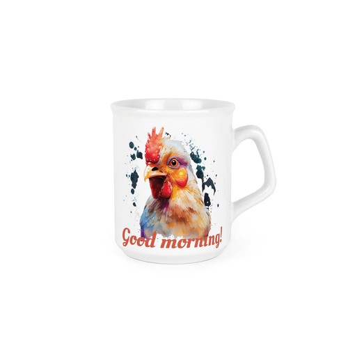 Novelty chicken mug farmyard - chicken,