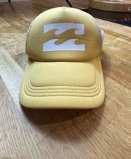 Billabong Yellow Trucker Cap