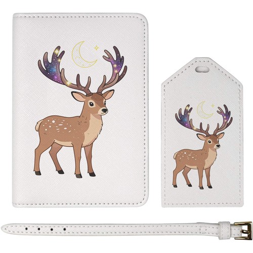 Stag with galaxy antlers - 'stag, antlers'