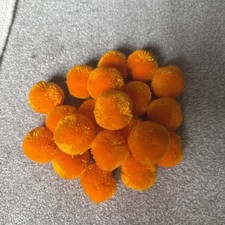 20  Fluffy Balls Faux Fur Pom Pom Pompom DIY Hats Keyring Crafts Accessories