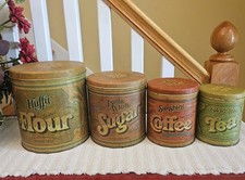 Vintage Ballonoff Tins