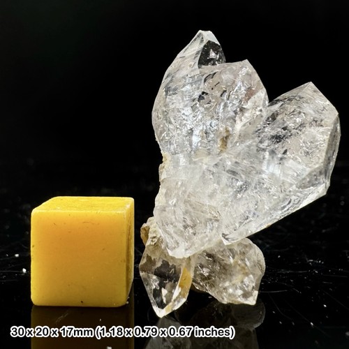 Rare herkimer diamond - herkimer, quartz