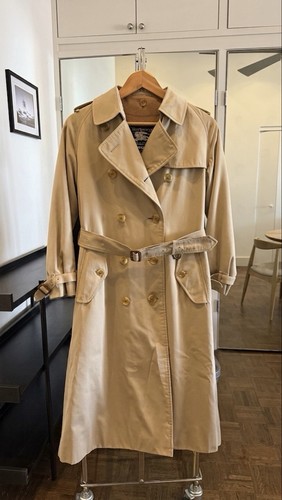 Burberry vintage trench coat - burberry,