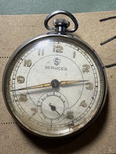Vintage SERVICES Pocket Watch