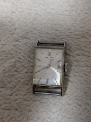 Seiko hand wound watch - watch,, silver