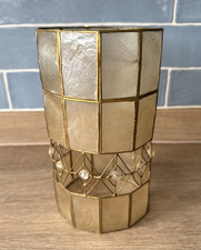 Vintage Capiz Shell Lampshade