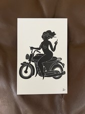“Biker Girl” by Piet Parra
