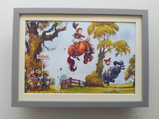 Norman Thelwell Horse Riding print 'Rodeo'  FRAMED