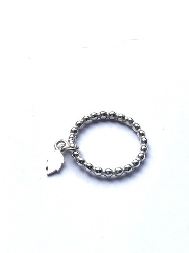 Sterling silver ring with - ring,