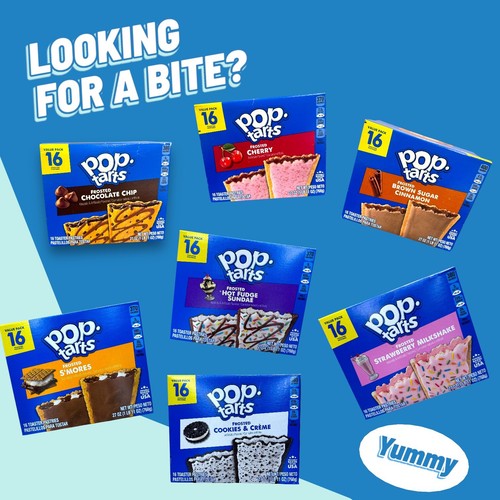 Pop tarts pastries - tarts,