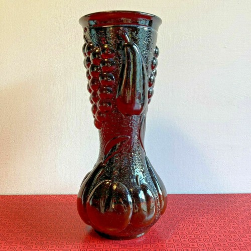 Italian glass vase vintage - glass,