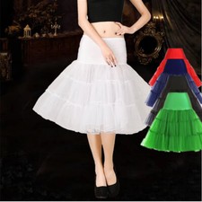 Short Petticoat Vintage Puffy Organza Petticoat Retro Crinoline Swing Underskirt