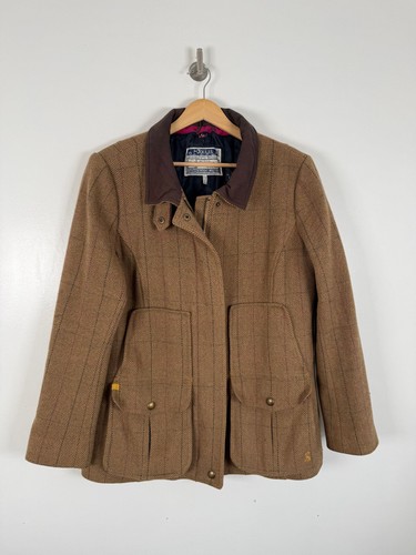 Joules tweed jacket size - tweed,