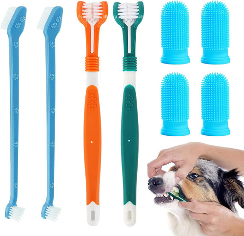 Dog toothbrush set triple - toothbrush,