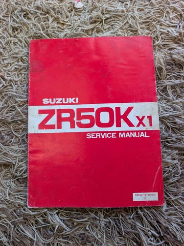 Suzuki zr50kx1 genuine service - zr50kx1,