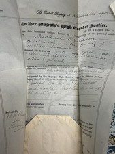 1896 Michael Graham Alnwick Probate Document
